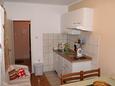 Brodarica, Kitchen in the apartment, (pet friendly) and WiFi.