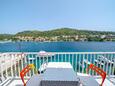 Brna, Terras - uitzicht in accommodatietype apartment, WiFi.