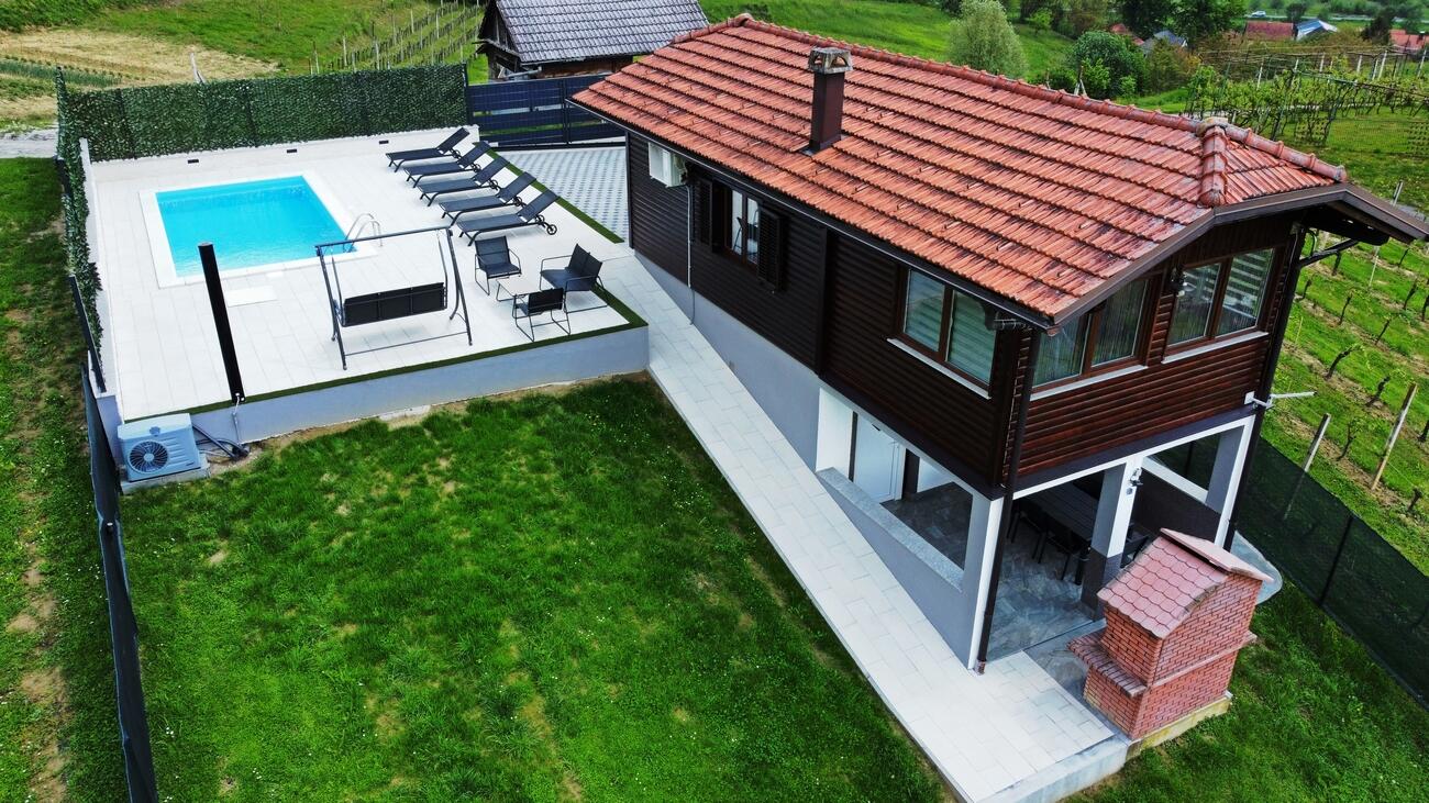 Haus mit Pool für Familien Veliko Trgovišće, Zagorje - 20839