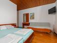 Tučepi, Bedroom in the apartment, air condition available, (pet friendly) and WiFi.