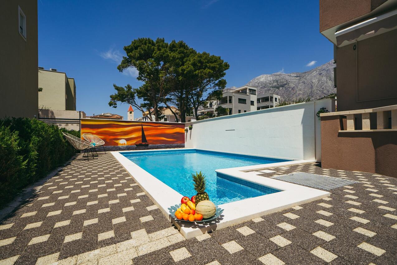 Apartmány u moře s bazénem Promajna, Makarská - Makarska - 20882