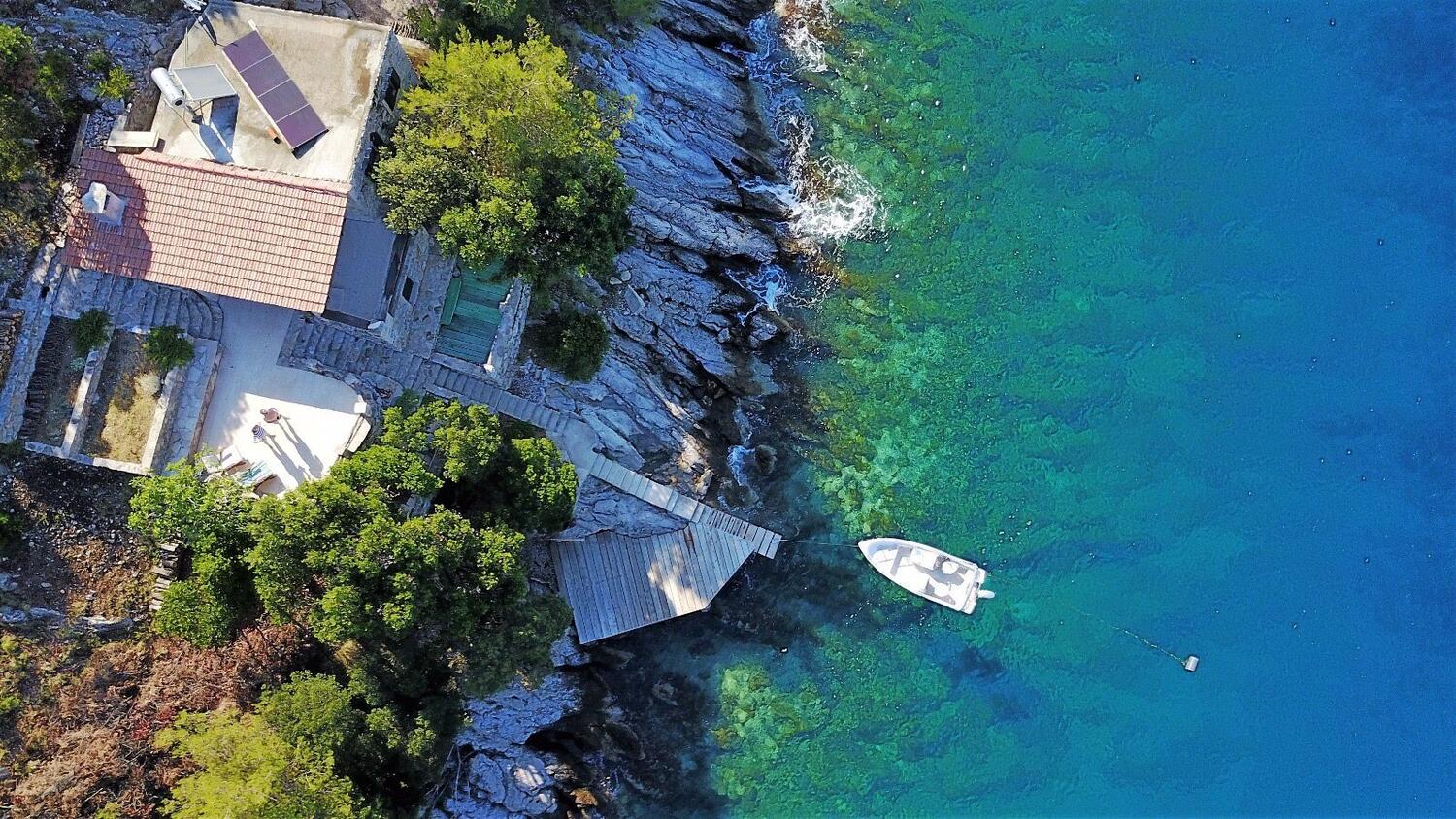 Fiskerhus til ferie ved havet Vig Vela Studena, Brac - 20904