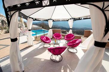 Haus mit Pool für Familien Zagvozd, Zagora - 20945