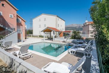 Apartmanok családok részére medencével Split - 21026