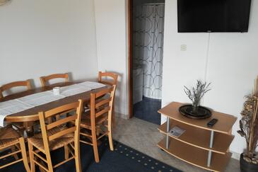 Vir - Lozice, Sala da pranzo nell'alloggi del tipo apartment, WiFi.