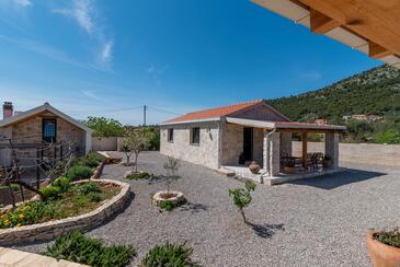 Overnatting Vrsine, Trogir, Overnatting 21277 - Feriehus med en rullesteinstrand.