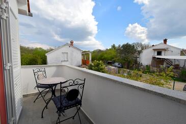 Toværelses lejlighed Rasopasno, Krk (A-21325-a)
