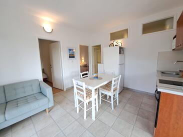 Rogač, Stue i overnattingstype apartment, klimaanlegg tilgjengelig jeg WiFi.