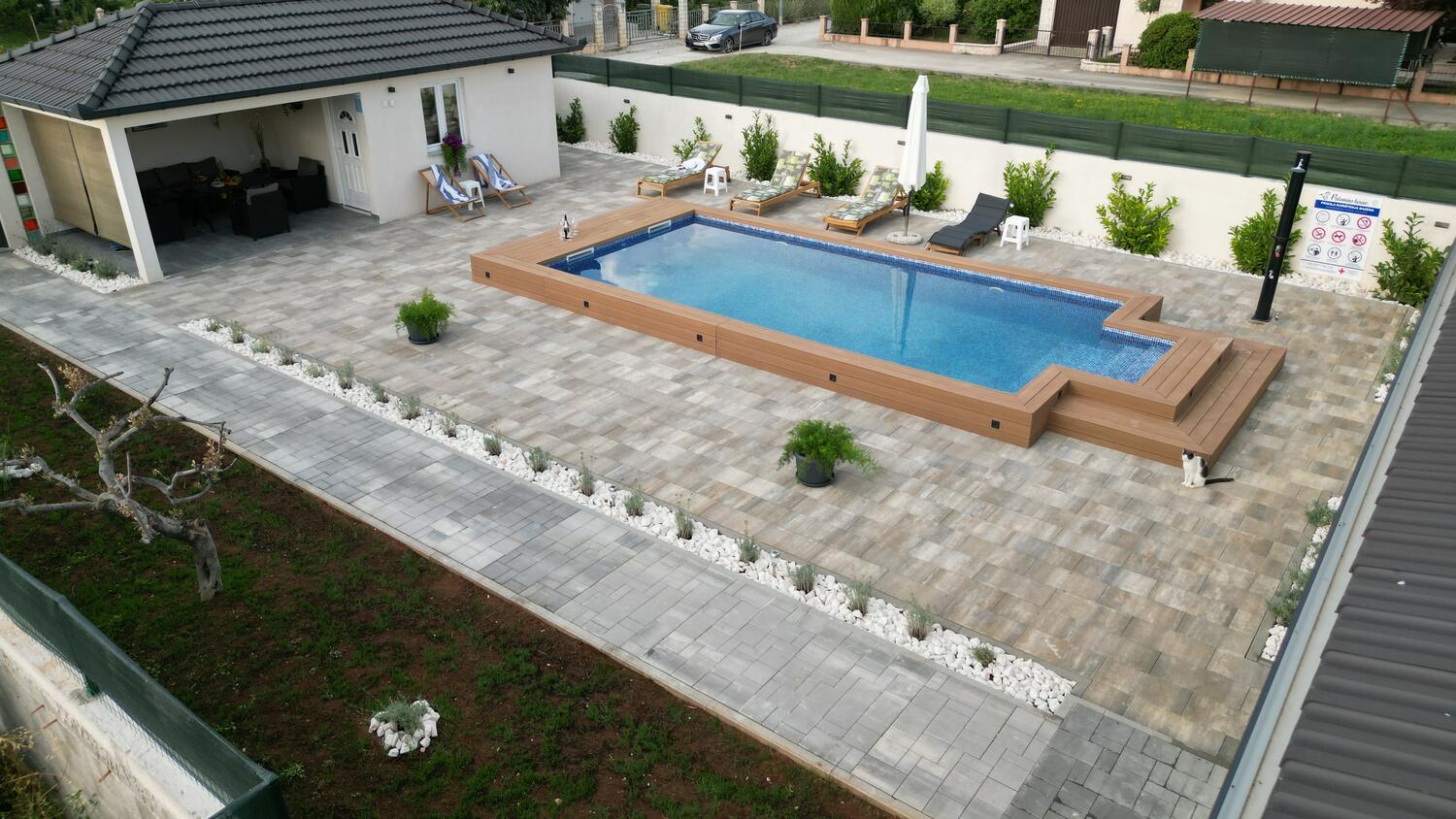 Giardino - Casa con piscina per famiglia Signo - Sinj, Morlacca - Zagora