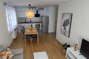 Zadar, Stue i overnattingstype apartment, klimaanlegg tilgjengelig jeg WiFi.