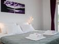 Banjol, Ložnice 2 v ubytování typu apartment, s klimatizací a WiFi.