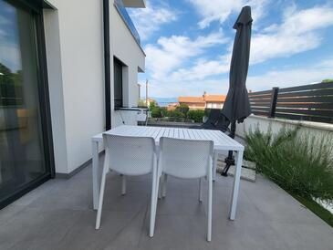 Jednoizbový apartmán Vantačići, Krk (A-21690-e(