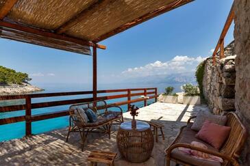 One bedroom house Cove Didina, Hvar (K-21933(