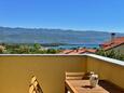 Čižići, Balcone - vista nell'alloggi del tipo apartment, animali domestici ammessi e WiFi.