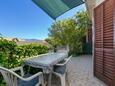 Supetar, Terras in accommodatietype apartment, WiFi.