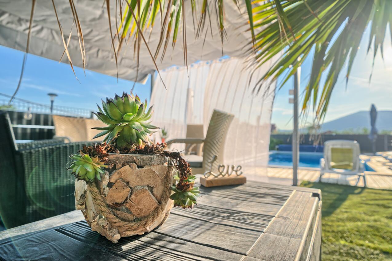 Giardino - Casa con piscina per famiglia Kastel Stari, Castelli - Kaštela