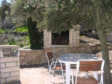 Ferienhaus mit Parkplatz im Robinson Crusoe Stil Postira (Brac) - 22203