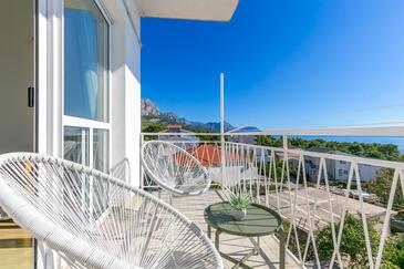 Tweekamerappartement Zivogosce - Blato, Makarska (A-22253-d(
