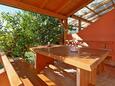 Barbat, Terrasse dans l’hébergement en type house, avec la vue sur la mer, animaux acceptés et WiFi.