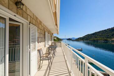 Dvoupokojový apartmán Prožurska Luka, Mljet (A-22332-a(