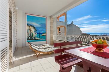 2-Zimmer-Ferienwohnung Tucepi, Makarska (A-22384-c(