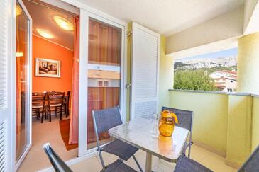 Jednosobni apartman Baška, Krk (A-22411-a)