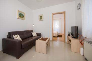 Stue Hvar, Stue i overnattingstype apartment, klimaanlegg tilgjengelig jeg WiFi.