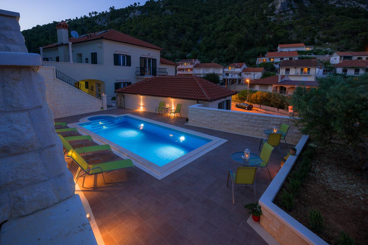 Lejligheder med pool Hvar - 22431
