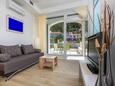 Гостиная Hvar, Гостиная в размещении типа apartment, доступный кондиционер и WiFi.