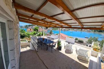 Kétszobás apartman Lumbarda, Korcula (A-22503-a(