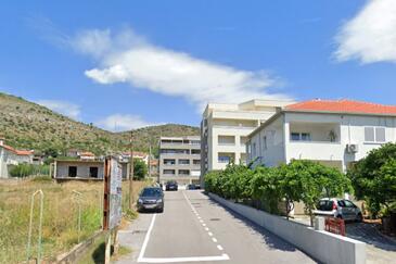 Overnatting Seget Donji, Trogir, Overnatting 22549 - Leiligheter med en rullesteinstrand.