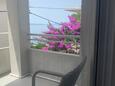 Drašnice, Terrace in the apartment, with a sea view and WiFi.