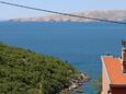 Senj, Shared terrace - view in the apartment, WiFi.