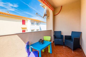 Jednosobni apartman Barbat, Rab (A-22584-a(