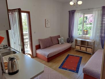 Makarska, Dnevna soba v nastanitvi vrste apartment, WiFi.