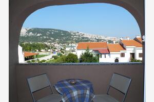Jednoizbový apartmán Baška, Krk (A-22662-a(