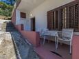 Brela, Terrazzo nell'alloggi del tipo apartment, Vista sul mare e animali domestici ammessi.