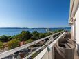 Igrane, Balcon dans l’hébergement en type apartment, avec la vue sur la mer, animaux acceptés et WiFi.