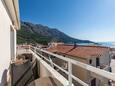 Igrane, Balcon dans l’hébergement en type apartment, avec la vue sur la mer, animaux acceptés et WiFi.