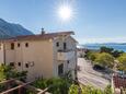 Igrane, Balcon - vue dans l’hébergement en type studio-apartment, animaux acceptés et WiFi.