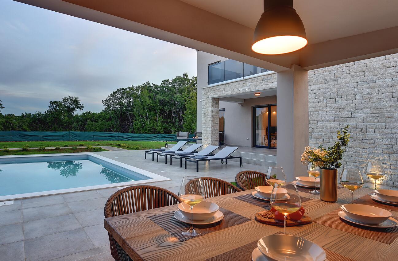 Casa vacanze con piscina Loborika, Pola - Pula - 22776