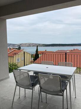 Lejlighedens parkeringsplads Barbat, Rab - 22863