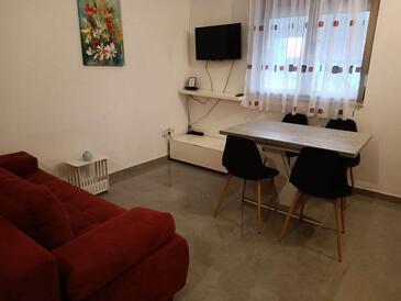 Zadar, Woonkamer in accommodatietype apartment, WiFi.