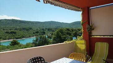 Eenkamerappartement Baai Mala Lamjana, Ugljan (A-22928-a(