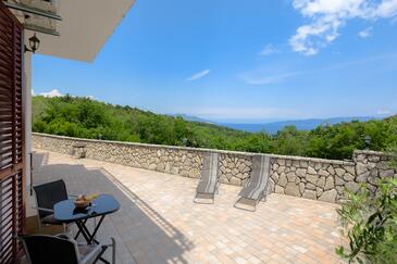 Lejligheder med pool egnet til familier med børn Drenje, Labin - 23001