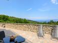 Drenje, Terrace - view in the studio-apartment, (pet friendly) and WiFi.