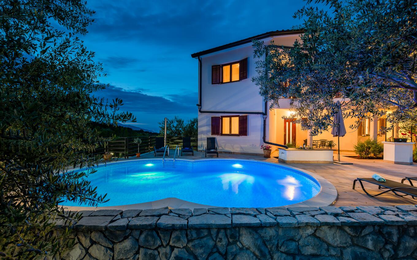 Apartmány s bazénom Drenje, Labin - 23001