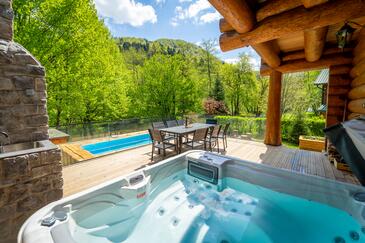 Holiday house with a swimming pool Brod na Kupi, Gorski kotar - 23012 Adriatic.hr