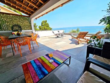 Dvoupokojový apartmán Krilo Jesenice, Omiš (A-23043-a(