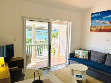 Klek, Pokój dzienny w zakwaterowaniu typu apartment, WiFi.